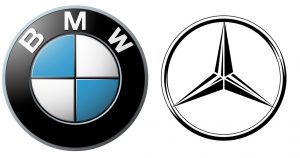 premium parts bmw mercedes logo